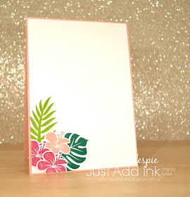 scissorspapercard, Stampin' Up!, Just Add Ink, Tropical Chic Bundle, Varied Vases, Tropical Escape DSP, Subtle 3DDTIEF