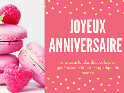 √ 100 ou plus image joyeux anniversaire a ma soeur 259506-Image joyeux anniversaire ma soeur