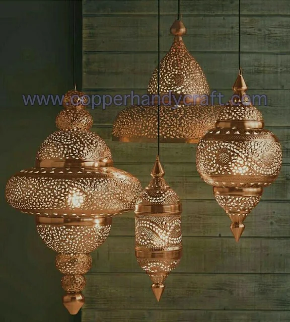 lampu maroko tembaga