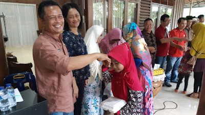 Berbagi Rezeki, Puluhan Anak Yatim Piatu Berterimakasih