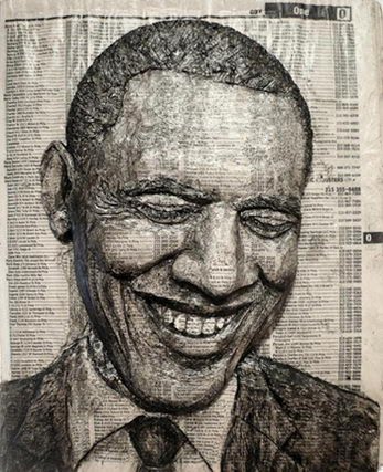 Incredible Portraits Made Out Of Carved Telephone Directories