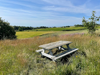 Spot with an amazing view where we had our breakfast picnic