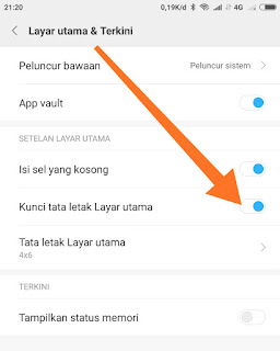 Cara Mengatasi Tata Letak Layar Utama Dikunci Smartphone Xiaomi