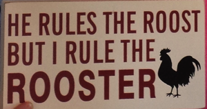 Rooster sign 2