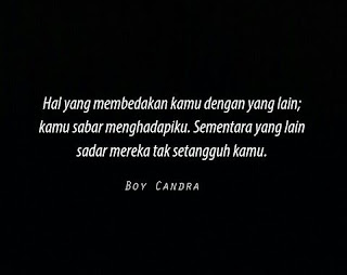 Kumpulan Kata Bijak dari Facebook Boy Chandra - Berbagi Kata