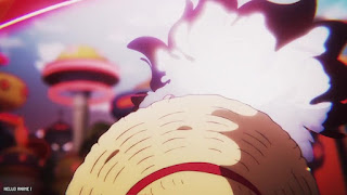 ワンピース アニメ 1110話 ルフィ ギア5 解放の戦士 ニカ ONE PIECE Episode 1110 Luffy gear 5 nika