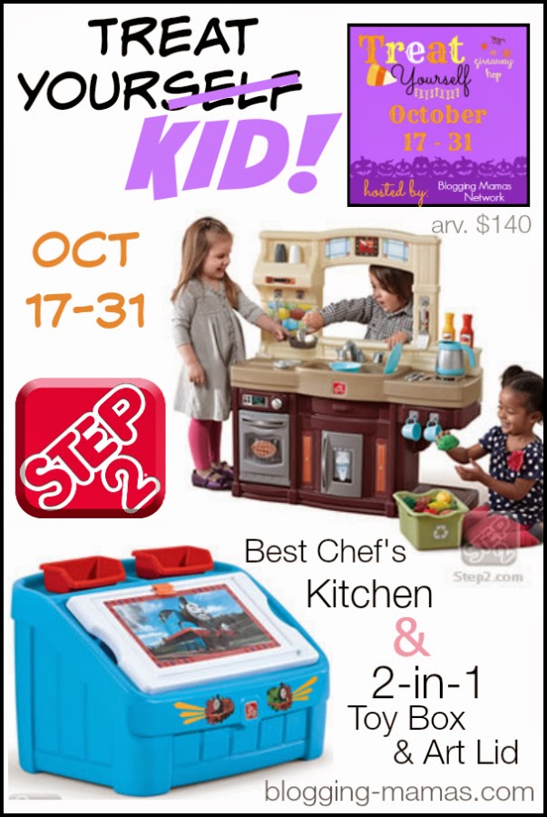 http://blogging-mamas.com/2014/10/treatyourself-kiddo-step2-grand-prize-giveaway/