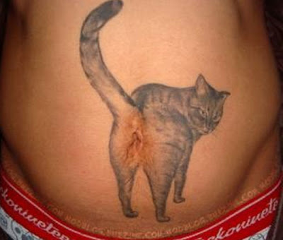 At first glance this tattoo seems absolutely repulsive in every sense of the