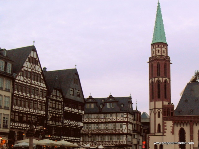 casco antiguo de Frankfurt