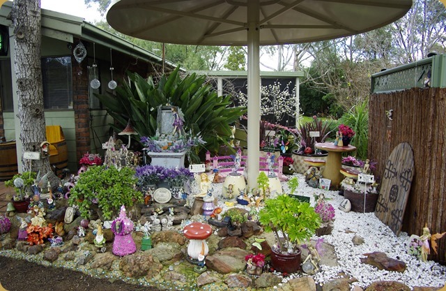 Fairy Garden at Denman Caravan Park