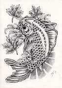koi fish tattoos for men. koi fish tattoo photos. koi fish tattoo meaning (koi fish tattoo design by kattvalk ssmx)