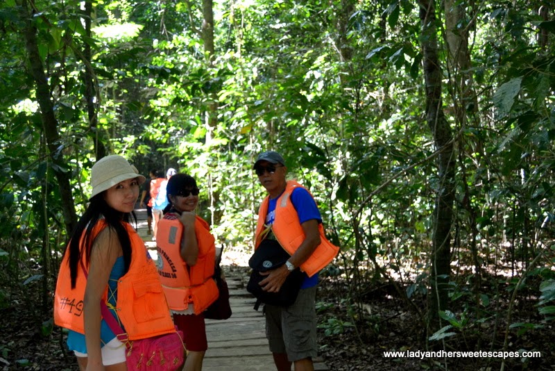 nature trail to Puerto Princesa underground river