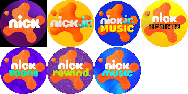 New Nickelodeon logos