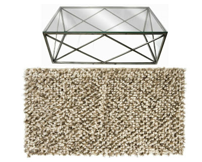 modern metal coffee table