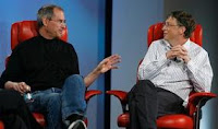 Foto TERNYATA Bill Gates Jadi Bandit Dan Gambar Steve Jobs PEMAIN SEPAKBOLA Di Inggris