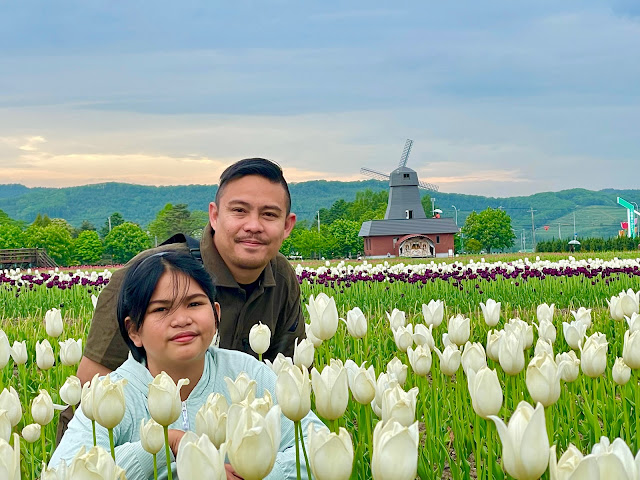 We attended the 2023 Kamiyubetsu Tulip Festival