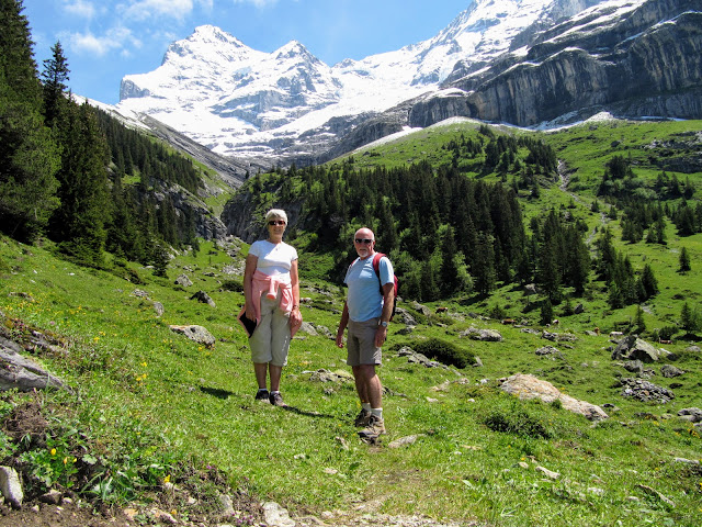 Kleine Scheidegg to Wengen walk, Bernese Oberland, Switzerland