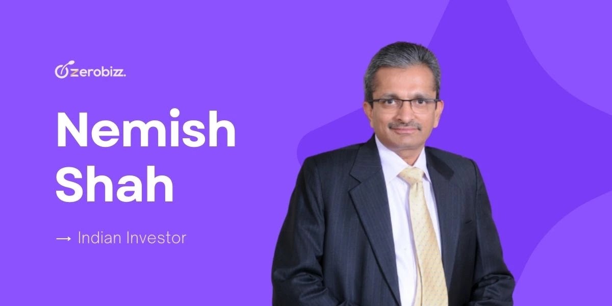 nemish shah is an indian investor