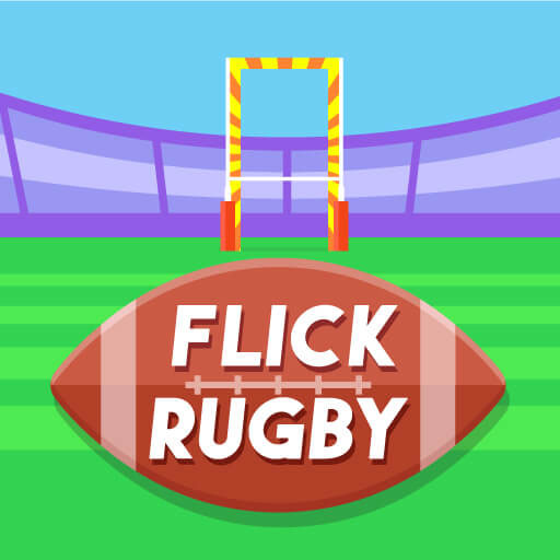 Flick Rugby- How many consecutive kicks can you make?