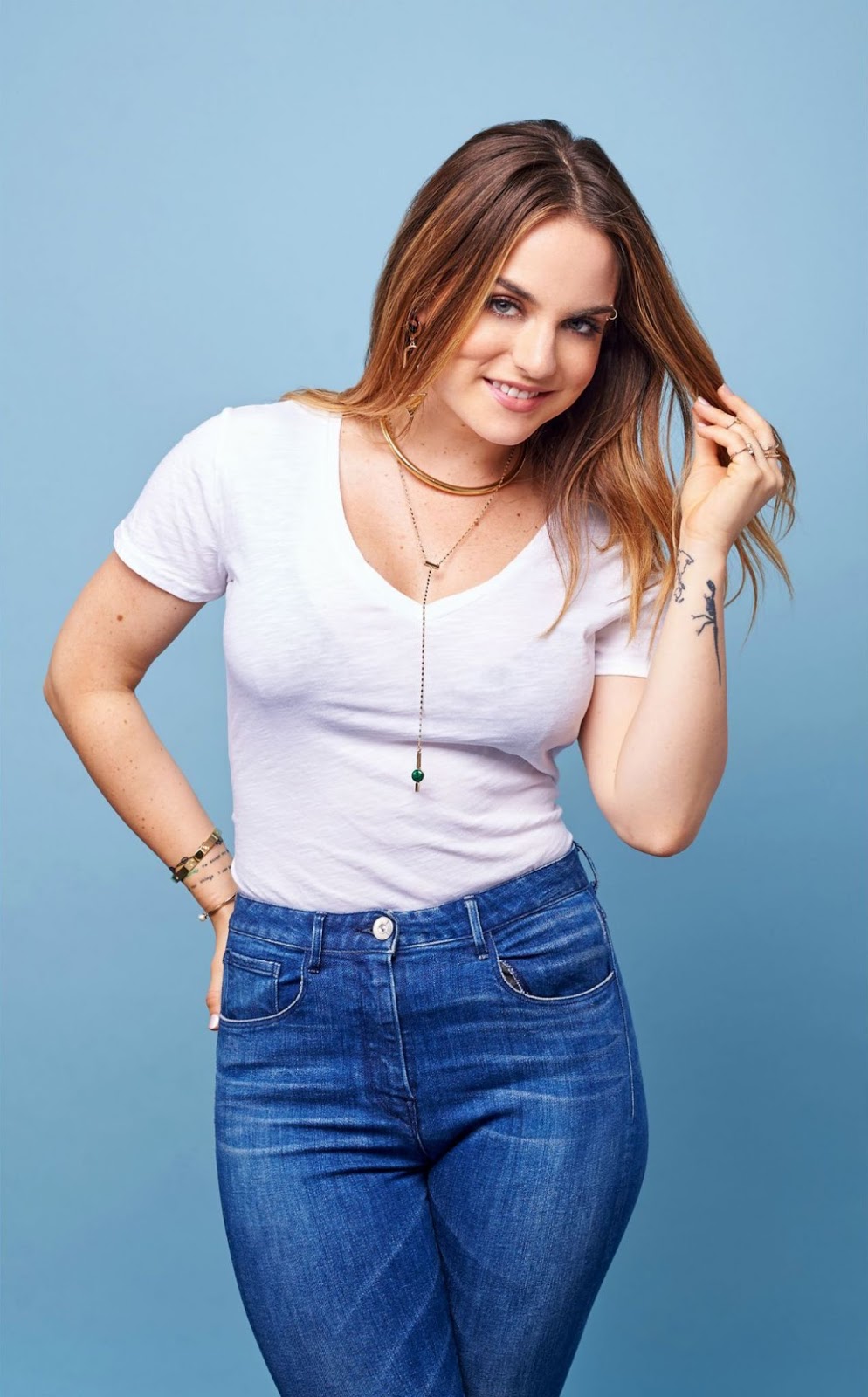 Joanna JoJo Levesque Elle Magazine September 2015 photo shoot