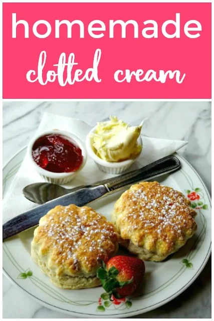 Homemade clotted cream