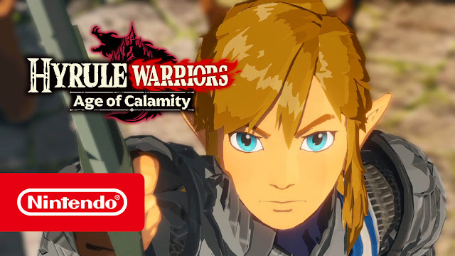 hyrule warriors age of calamity reveal koei tecmo games nintendo hack and slash game switch trailer 2020
