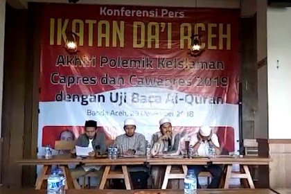 Ikatan Da'i Aceh: Kaseip Karu Soe Paleng Islam, Ci Tes Beut Ilee, Kiban?