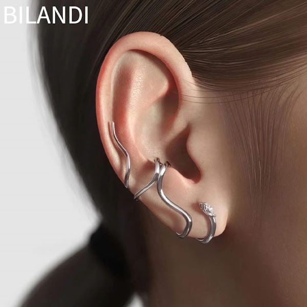 Snake shape Metal Clip Earrings Purchase on Amazon & Aliexpress