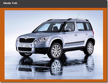 Skoda Yeti