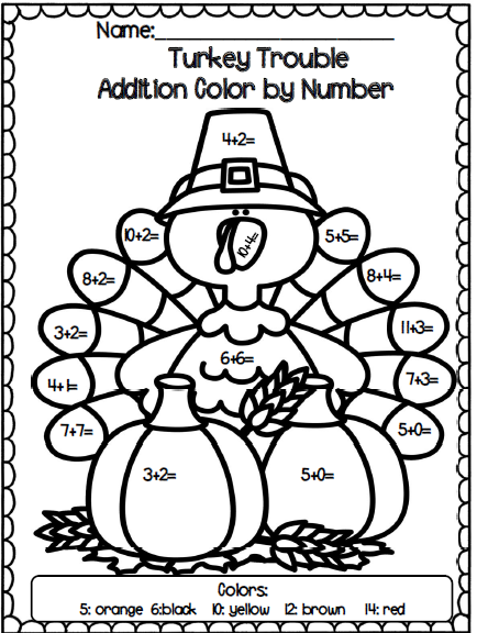 http://www.teacherspayteachers.com/Product/Turkey-Trouble-Common-Core-Activity-Set-1526223