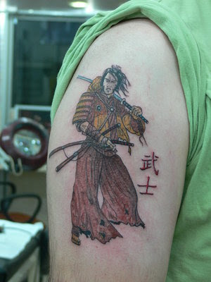 Traditional Samurai Tattoo Tattoos