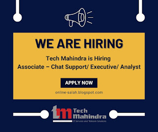Tech Mahindra is hiring Associate