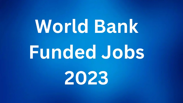 World Bank Funded Project Govt Job Karachi 2023