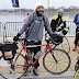 Viajó 5 mil kilómetros en bicicleta para ver juramentación