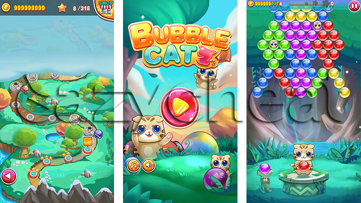  Bubble Cat 2 Cheats