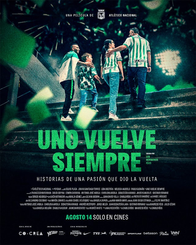 Atlético Nacional lanza el tráiler de su primera película en cines