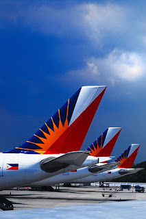 Philippine Airlines Fleet at Airport