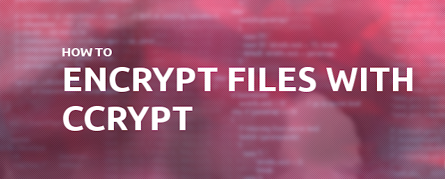 Ccrypt: A Tool For Encryption & Decryption Of Files