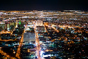 Day 348: Las Vegas by Night. View from the top of the Stratosphere.