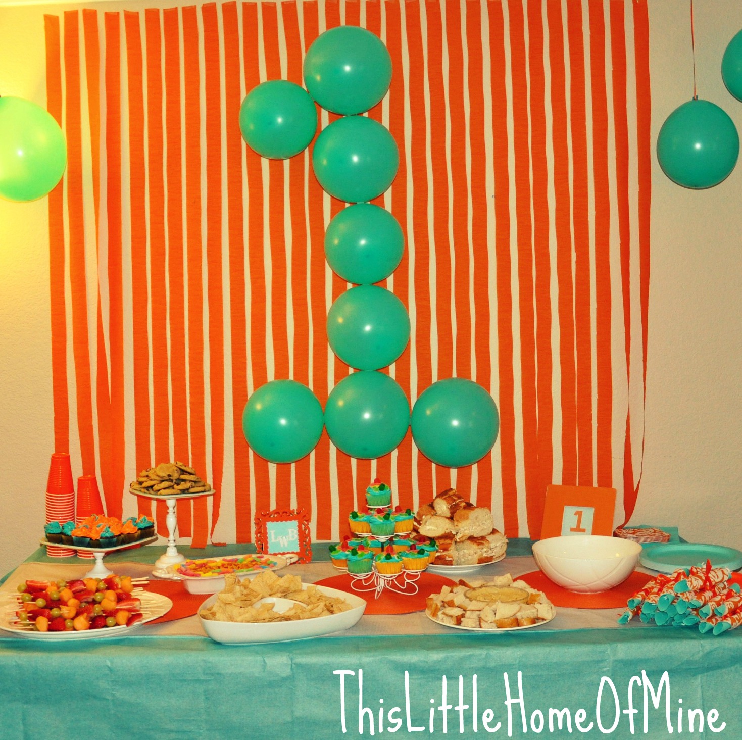 This Little Home  of Mine A Very  First Birthday  Party 