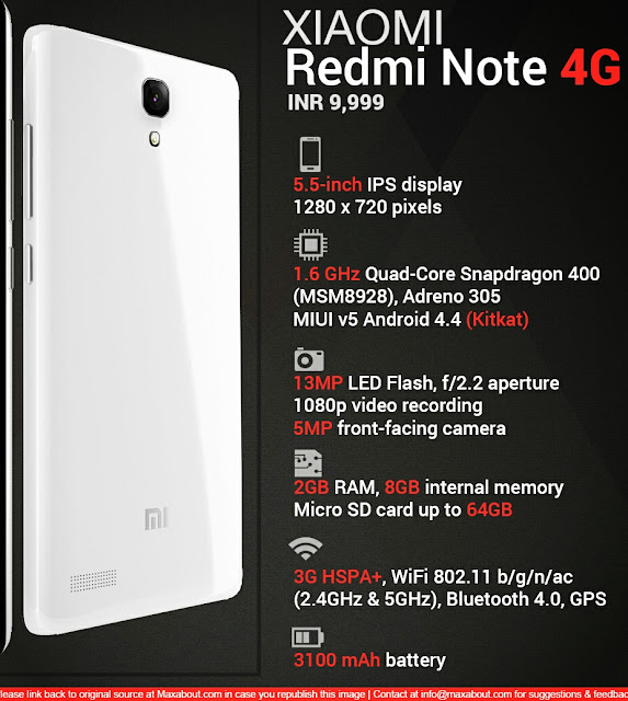 Redmi Note 4G