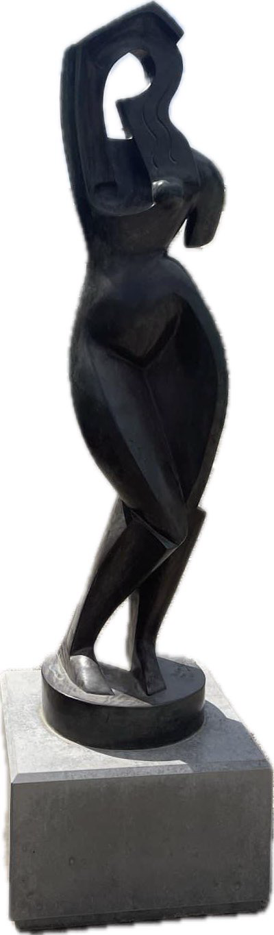 Alexander Archipenko : Femme se peignant les cheveux (1914)