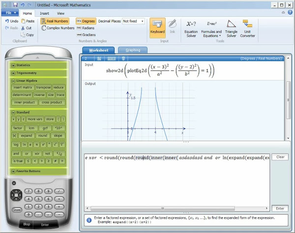 Microsoft Mathematics