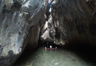 Barranquismo en el Barranco Guadalmina.