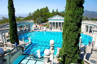 Famous Neptune Pool - Hearst Castle california