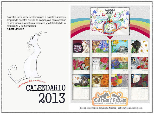 Calendario 2013 Design Illustration