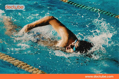 Swimming or water aerobics