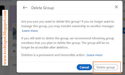 Delete Linkedin Group permanently 4