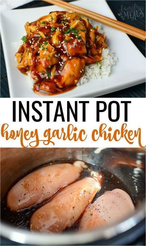 Instant Pot Honey Garlic Chicken 