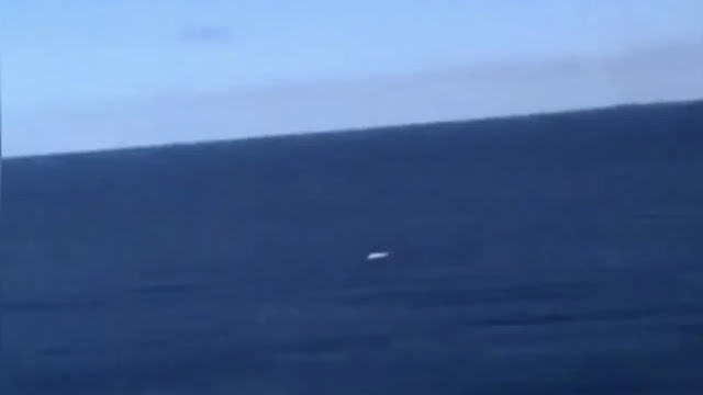 The closest that a UAP has been to a US military Jet and filmed on the sea, land and air.